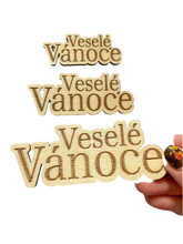 Načíst obrázek do prohlížeče Galerie, Dřevěné NÁPISY k příležitostem - (Velikonoce, Vánoce apod.)