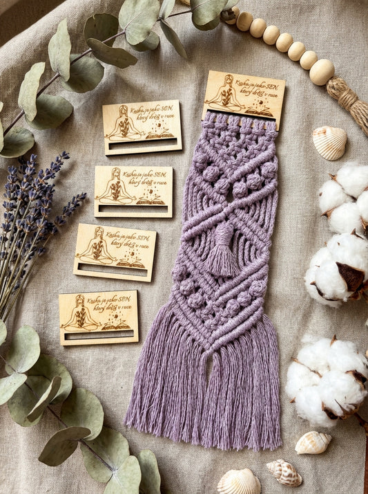 Dřevěná záložka do knížky - k dotvoření