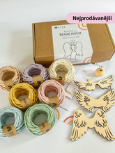 Načíst obrázek do prohlížeče Galerie, Kreativní DIY set - Macramé anděl
