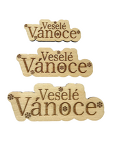 Načíst obrázek do prohlížeče Galerie, Dřevěné NÁPISY k příležitostem - (Velikonoce, Vánoce apod.)