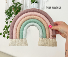 Načíst obrázek do prohlížeče Galerie, Kreativní DIY set - Velká Macramé Duha (více kombinací)