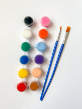 Načíst obrázek do prohlížeče Galerie, Akrylové barvy 12 ks se štětci (voděodolné)