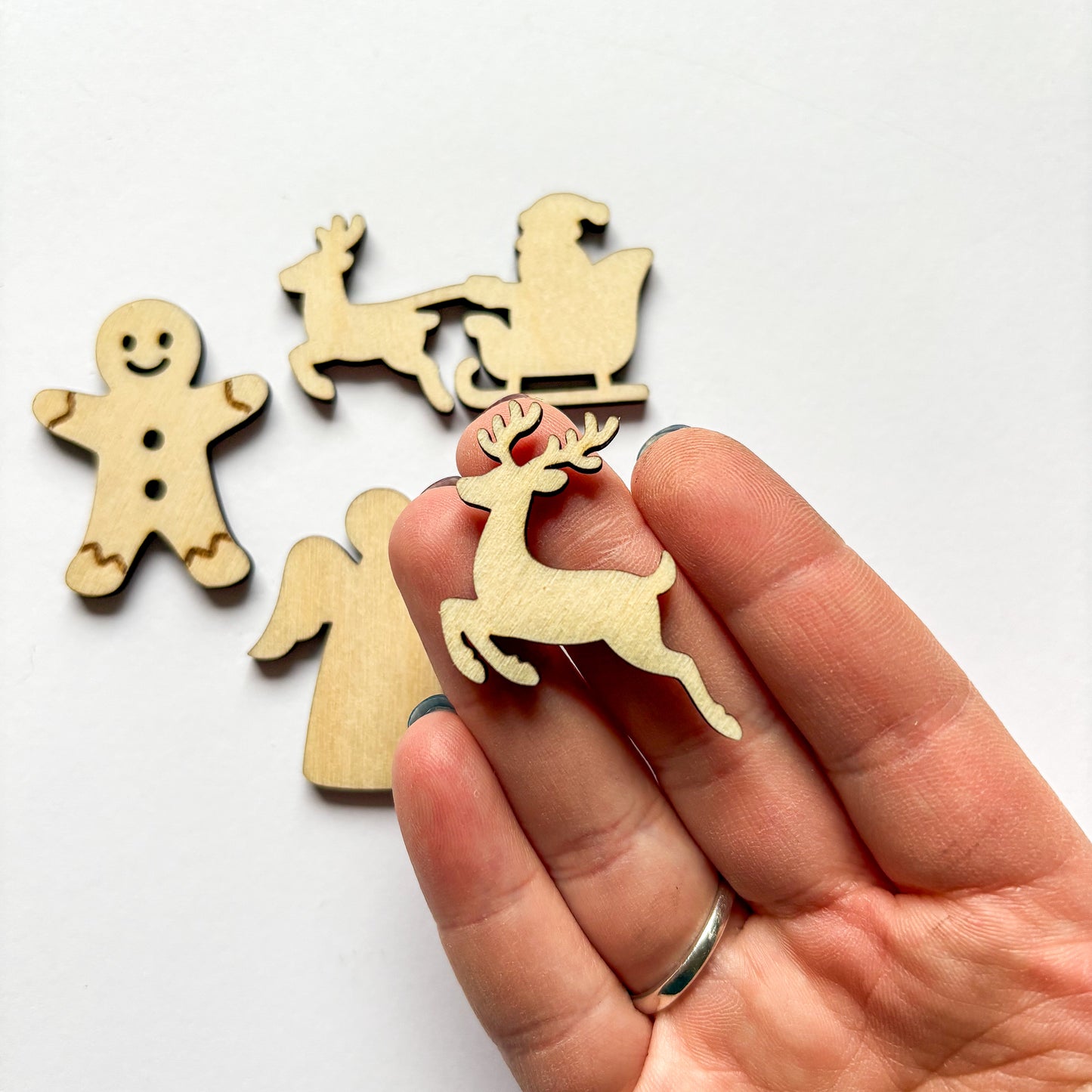 Dřevěné vánoční ozdoby