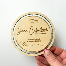 Načíst obrázek do prohlížeče Galerie, Dřevěný podtácek - NA PŘÁNÍ