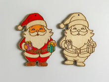 Načíst obrázek do prohlížeče Galerie, Dřevěné ozdoby k domalování - VÁNOCE