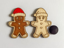 Načíst obrázek do prohlížeče Galerie, Dřevěné výřezy k vytvoření magnetek - VÁNOCE