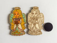 Načíst obrázek do prohlížeče Galerie, Dřevěné výřezy k vytvoření magnetek - MIKULÁŠ