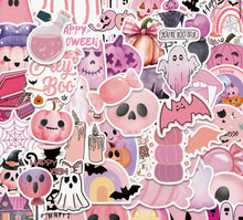 Načíst obrázek do prohlížeče Galerie, Samolepky Růžový Halloween - Mystery balení 10 Ks