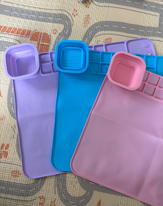 Silikonová podložka na malování pro děti