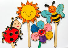 Načíst obrázek do prohlížeče Galerie, Dřevěné zápichy pro vaší dětskou dílničku (Výhodné balíčky)