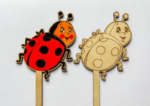 Načíst obrázek do prohlížeče Galerie, Dřevěné zápichy k domalování - LÉTO