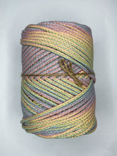 Načíst obrázek do prohlížeče Galerie, Duhová příze 3 mm - 🌈 PASTELKA (nerozčesatelná)