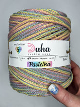 Načíst obrázek do prohlížeče Galerie, Duhová příze 5 mm - 🌈 PASTELKA (nerozčesatelná)