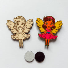 Načíst obrázek do prohlížeče Galerie, Dřevěné výřezy k vytvoření magnetek - KOUZELNÝ SVĚT