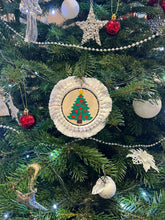 Načíst obrázek do prohlížeče Galerie, Dětské vánoční ozdoby k domalování (a dotvoření jako podtácek)