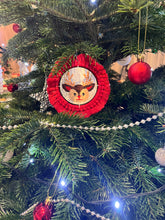 Načíst obrázek do prohlížeče Galerie, Dětské vánoční ozdoby k domalování (a dotvoření jako podtácek)