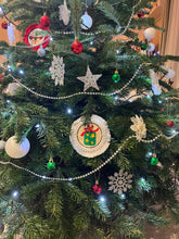 Načíst obrázek do prohlížeče Galerie, Dětské vánoční ozdoby k domalování (a dotvoření jako podtácek)