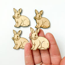 Načíst obrázek do prohlížeče Galerie, Dřevěné velikonoční ozdoby