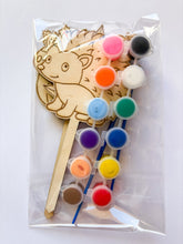 Načíst obrázek do prohlížeče Galerie, Dřevěné zápichy k domalování - PODZIM