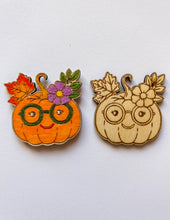 Načíst obrázek do prohlížeče Galerie, Dřevěné výřezy k vytvoření magnetek - PODZIM