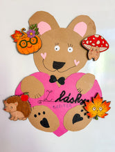 Načíst obrázek do prohlížeče Galerie, Dřevěné výřezy k vytvoření magnetek - PODZIM