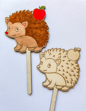 Načíst obrázek do prohlížeče Galerie, Dřevěné zápichy k domalování - PODZIM