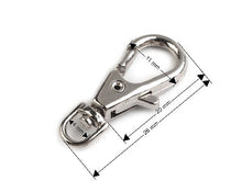 Načíst obrázek do prohlížeče Galerie, Kovové karabinky na malé klíčenky 4 mm (více variant)