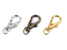 Načíst obrázek do prohlížeče Galerie, Kovové karabinky na malé klíčenky 4 mm (více variant)