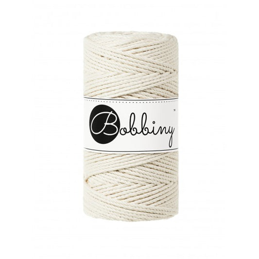 Bobbiny macramé 3PLY 3 mm regular (rozčesatelná)