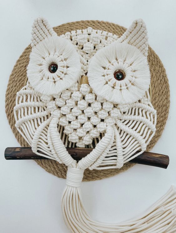 Inspirace ke tvoření: Chci si vytvořit Macramé sovu!