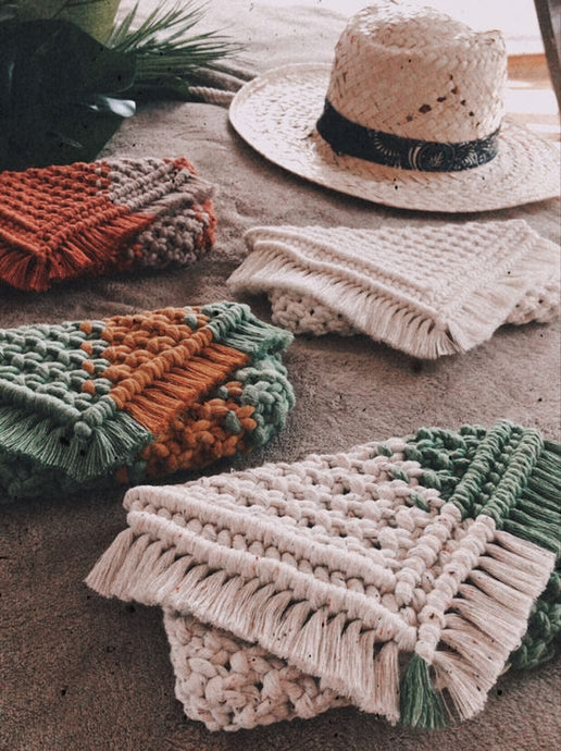 Inspirace ke tvoření: Macramé kabelka