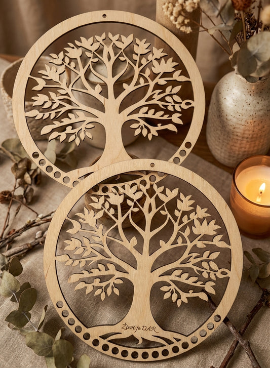 Dřevěný STROM ŽIVOTA k dotvoření