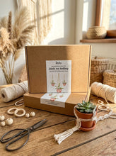 Načíst obrázek do prohlížeče Galerie, Kreativní DIY set - Macramé závěs na květiny
