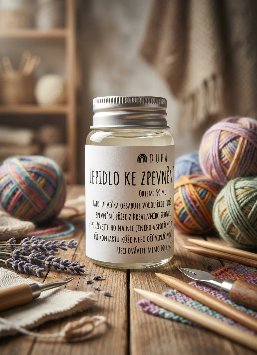 Náhradní lepidlo ke Kreativnímu setu - Macramé list