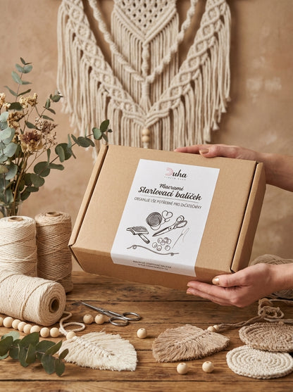 Macramé STARTOVACÍ BALÍČEK