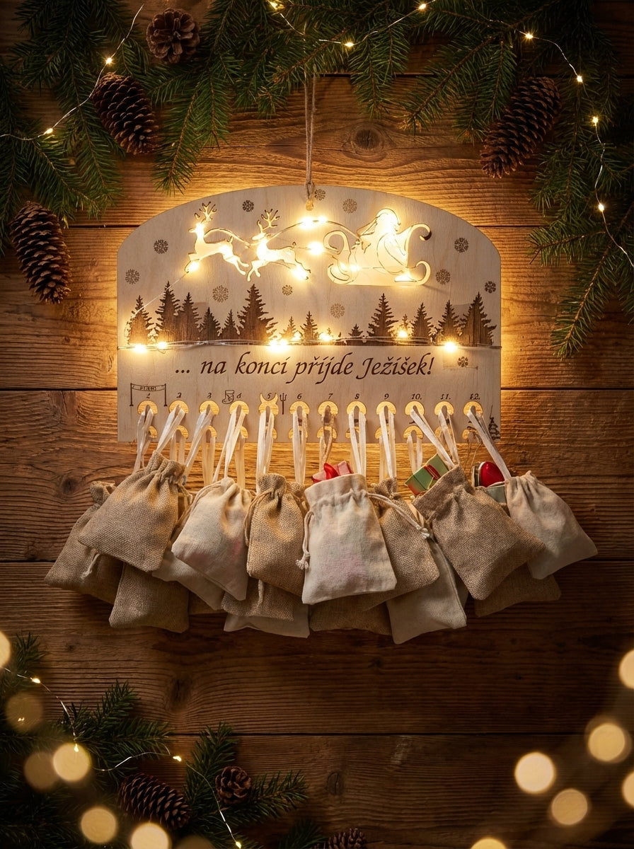 Kreativní sada - Adventní kalendář