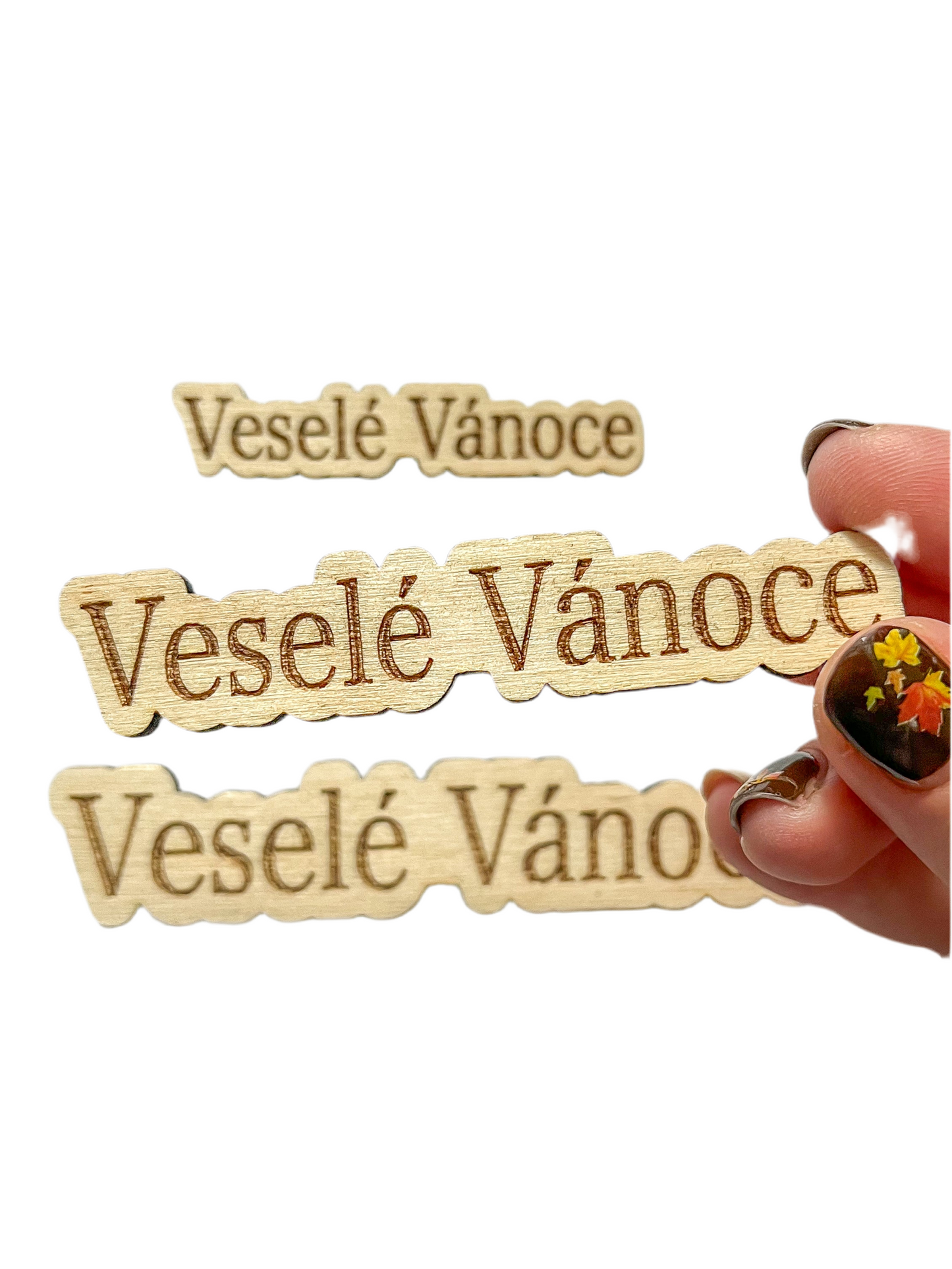 Dřevěné NÁPISY k příležitostem - (Velikonoce, Vánoce apod.)