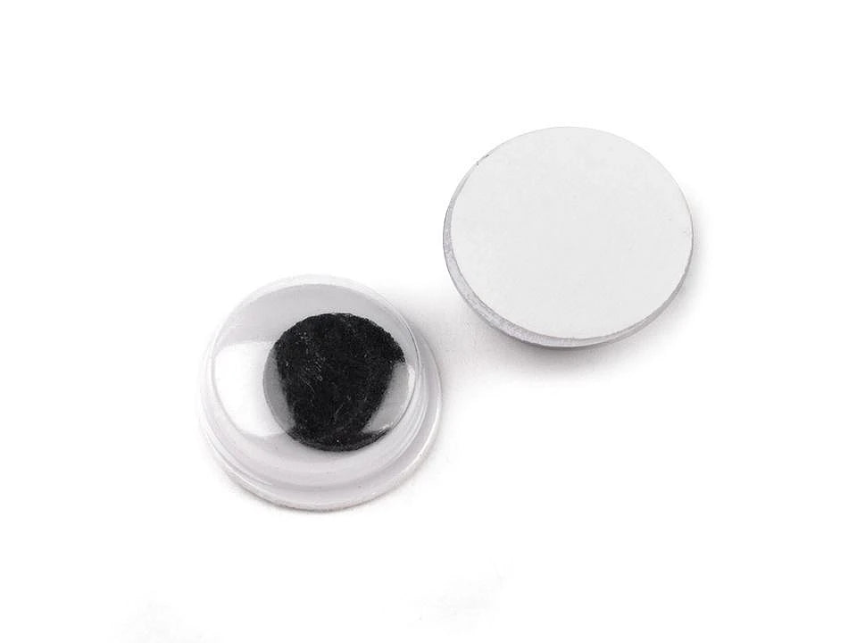 Samolepící očička pohyblivá 10 mm