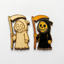 Načíst obrázek do prohlížeče Galerie, Dřevěné výřezy k vytvoření magnetek - HALLOWEEN
