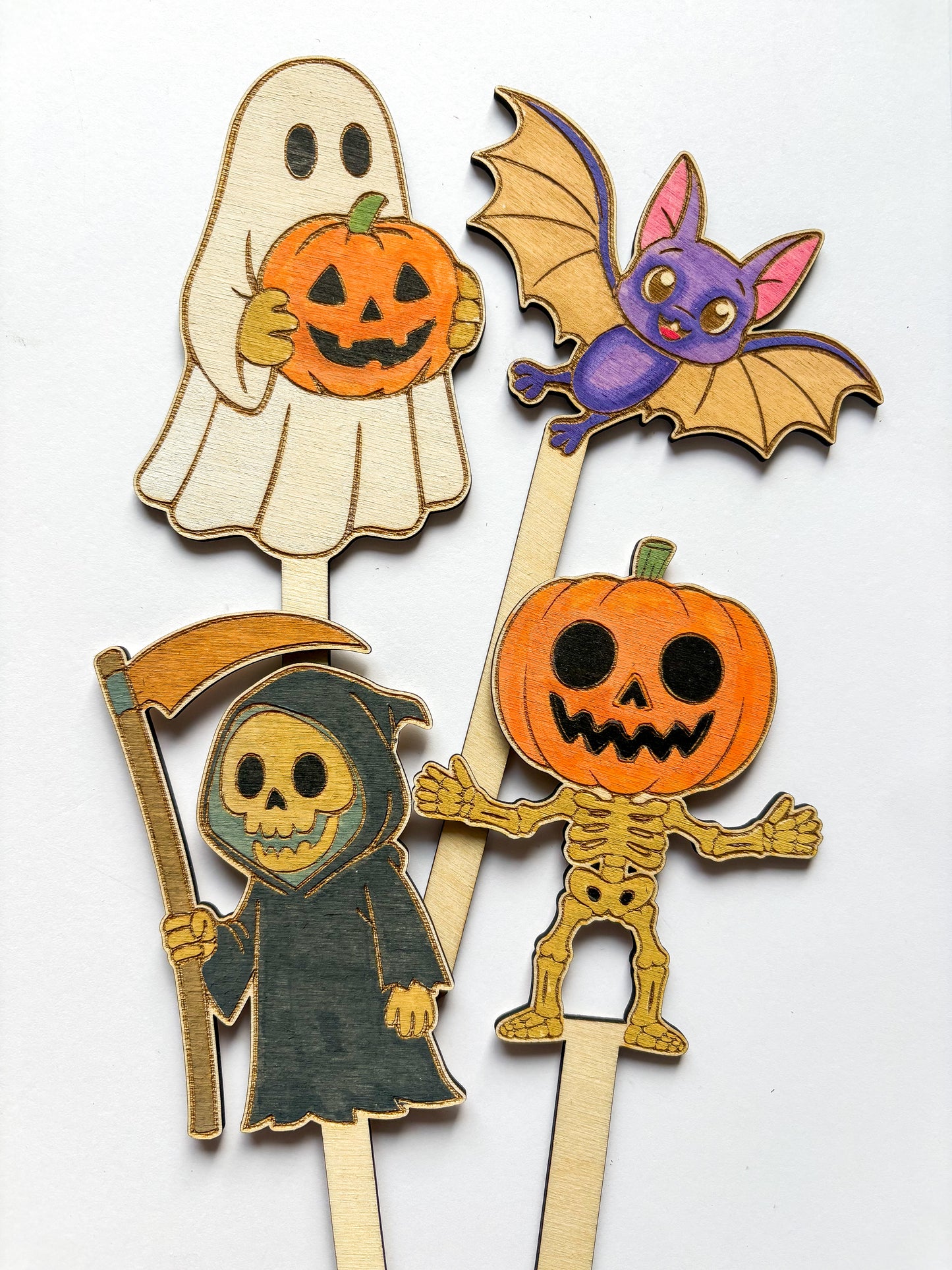 Dřevěné zápichy pro vaší dětskou dílničku (oslavy, akce, dětské koutky)