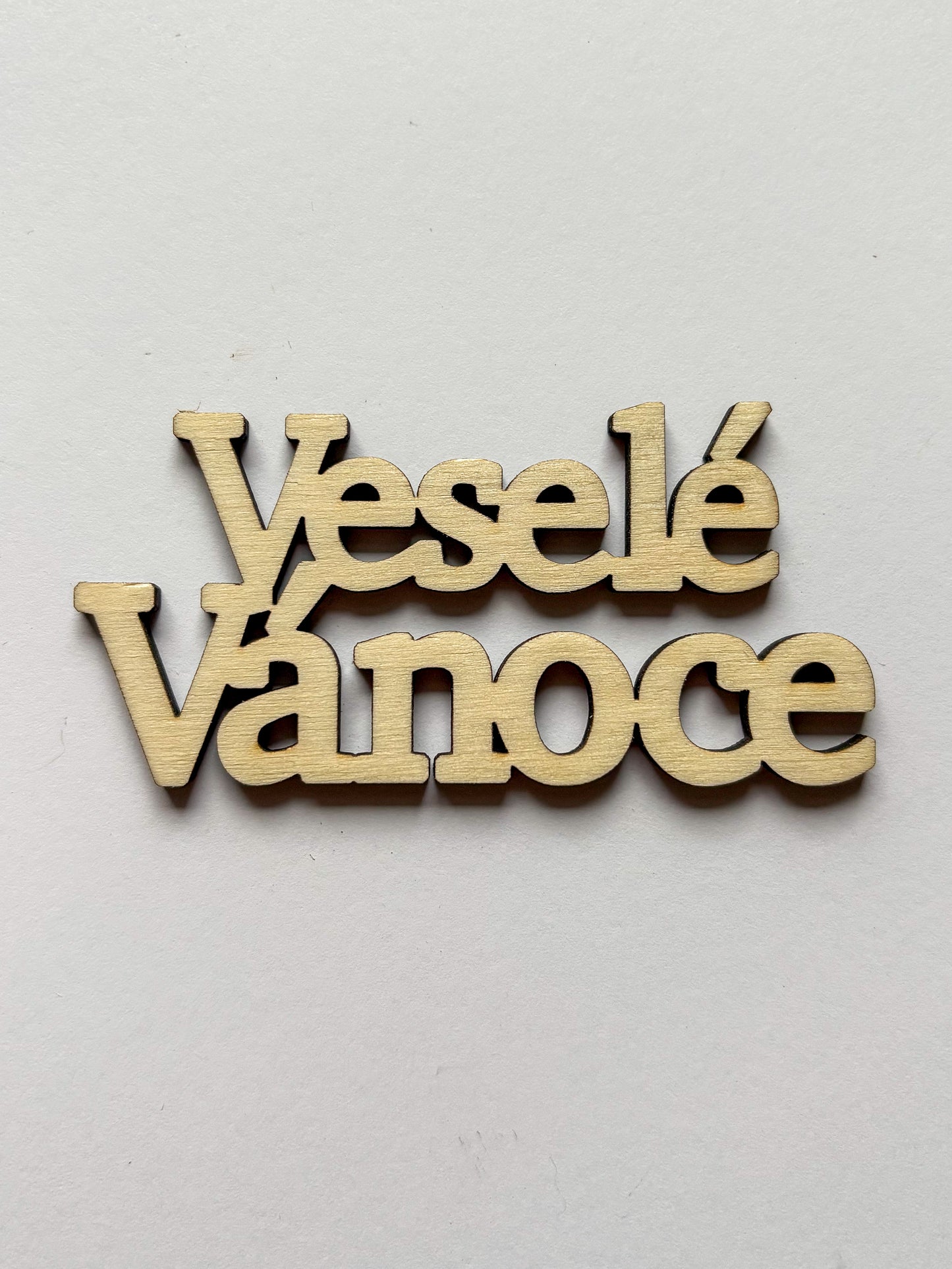 Dřevěné NÁPISY k příležitostem - (Velikonoce, Vánoce apod.)