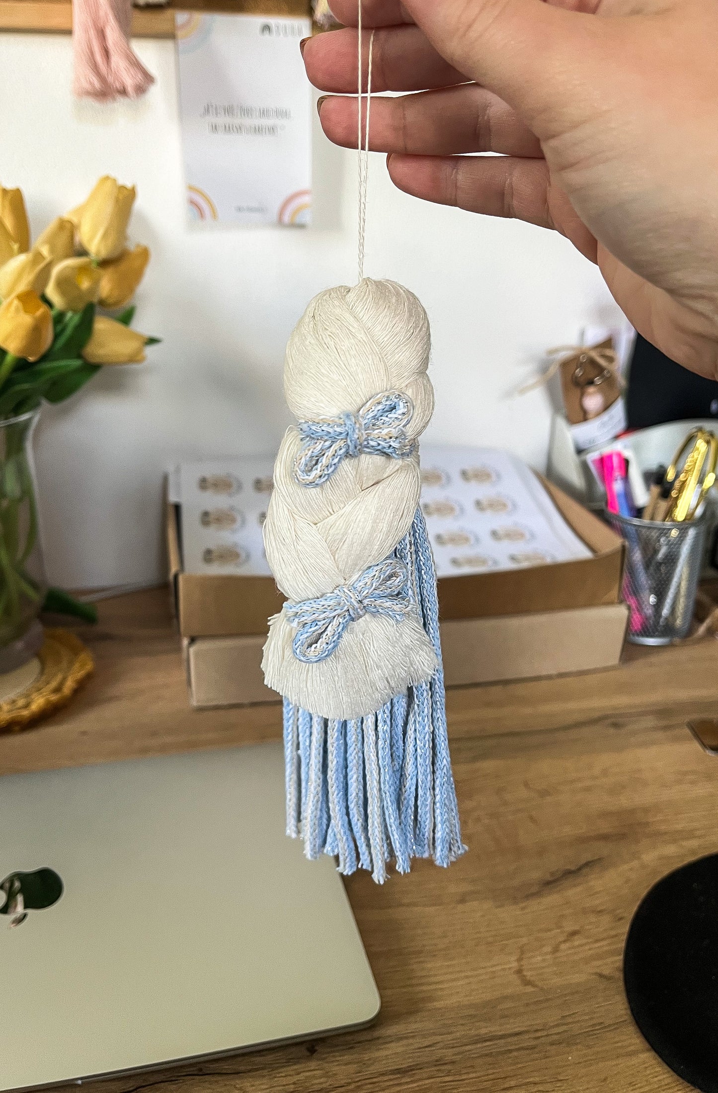 Kreativní sada - Macramé Elza (Ledové království)
