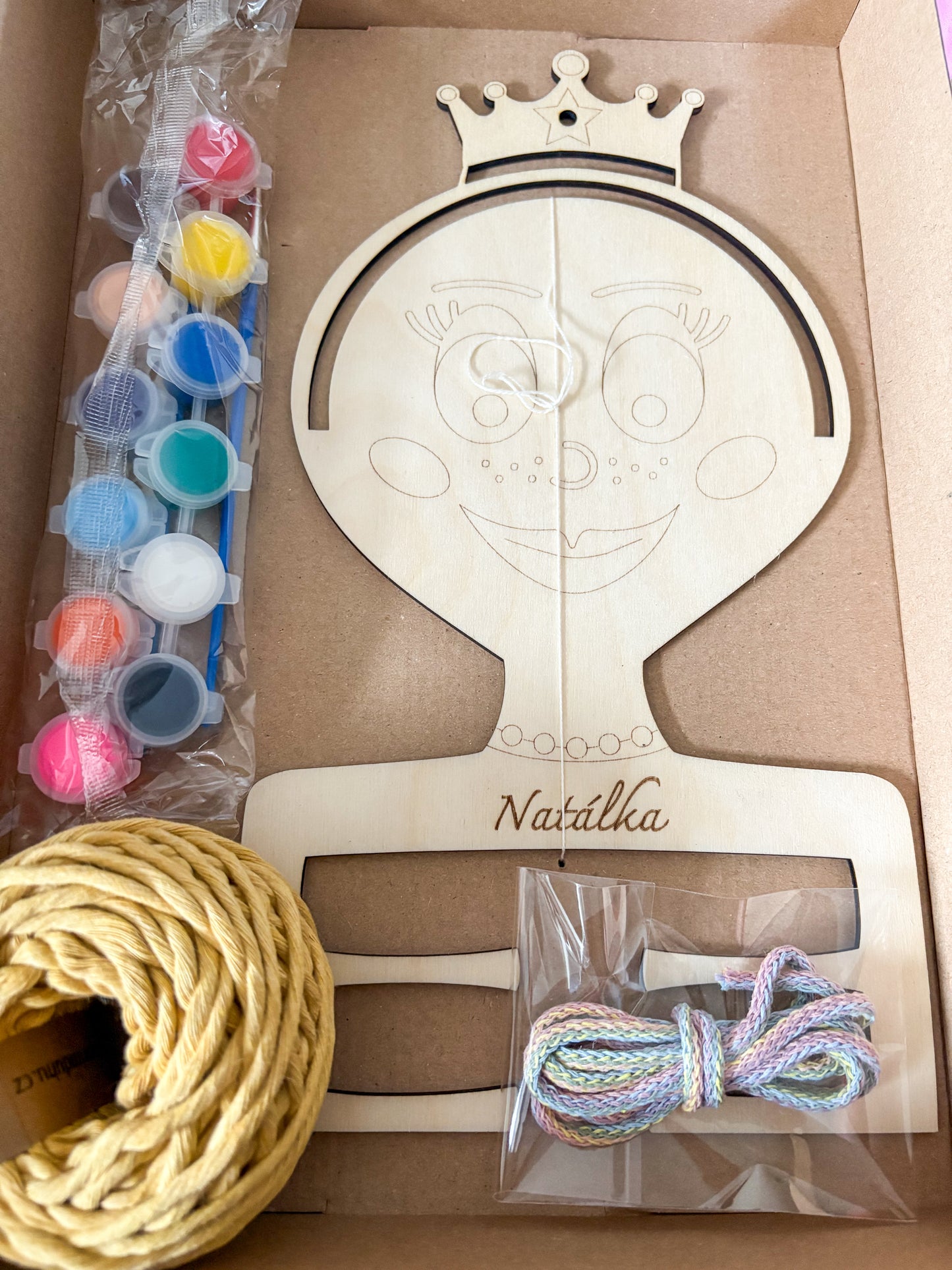 Kreativní sada - Sponkovník pro princezny