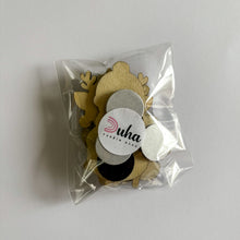 Načíst obrázek do prohlížeče Galerie, Dřevěné výřezy k vytvoření magnetek - VÁNOCE
