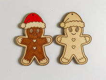 Načíst obrázek do prohlížeče Galerie, Dřevěné ozdoby k domalování - VÁNOCE
