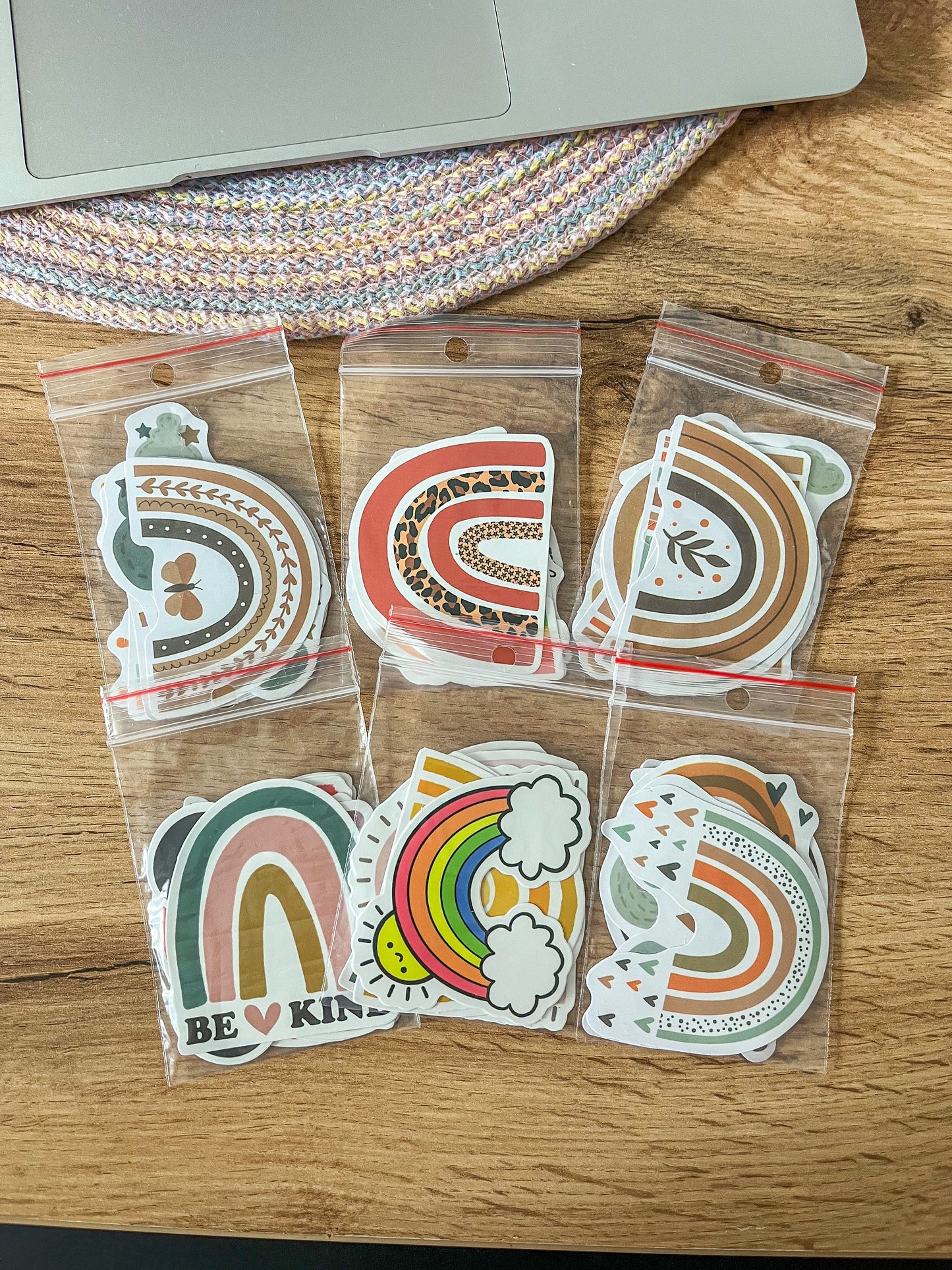 Samolepky DUHA - Mystery balení 10 Ks