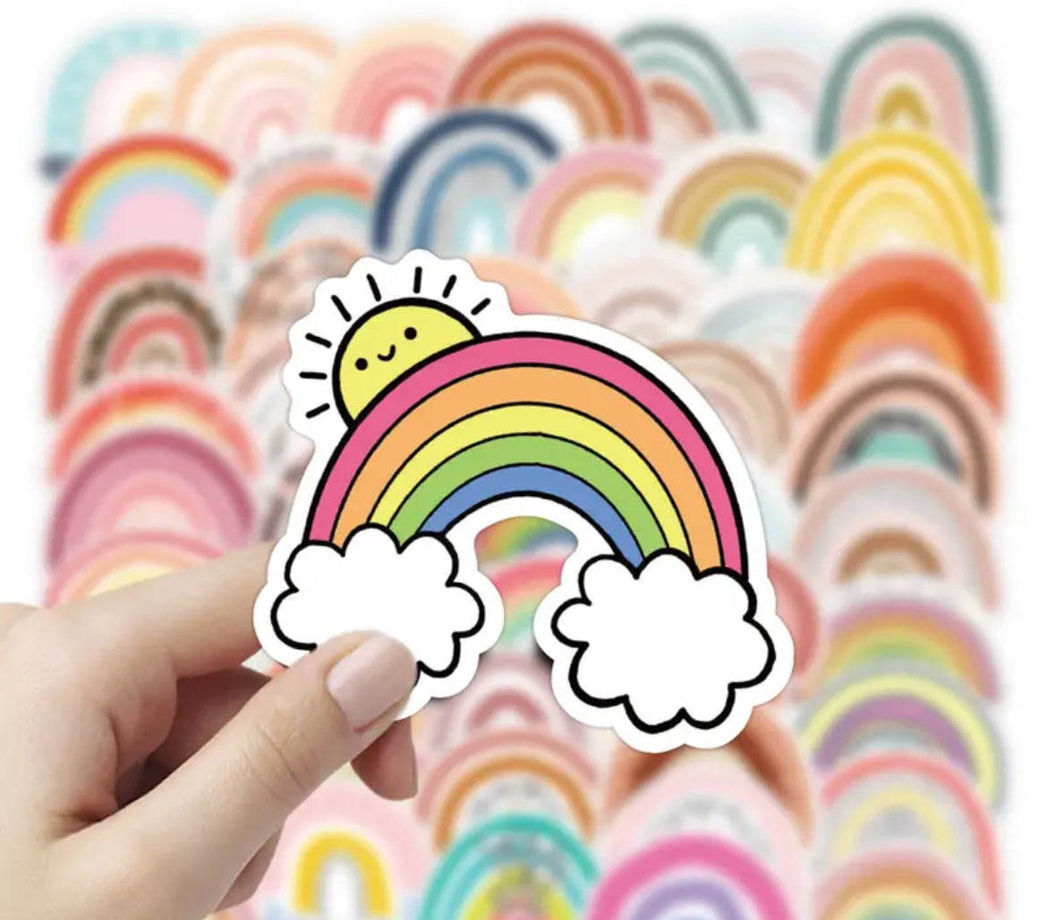 Samolepky DUHA - Mystery balení 10 Ks