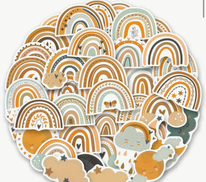 Samolepky DUHA - Mystery balení 10 Ks