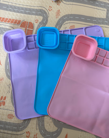 Silikonová podložka na malování pro děti