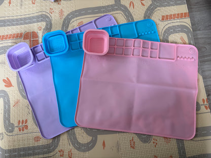 Silikonová podložka na malování pro děti